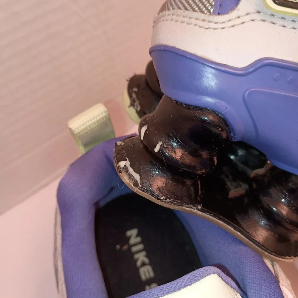 Nike Shox TL Nova White Sapphire Blue Women's Running Shoe Size 7.5